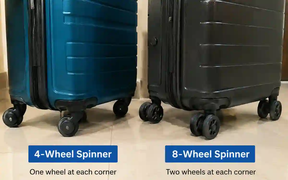 4 Wheel vs 8 Wheel Trolley Wheel Arrangement