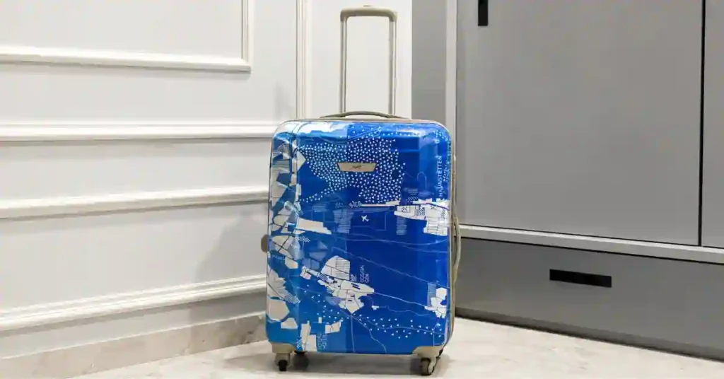 ABS hard-shell trolley bag with spinner wheels