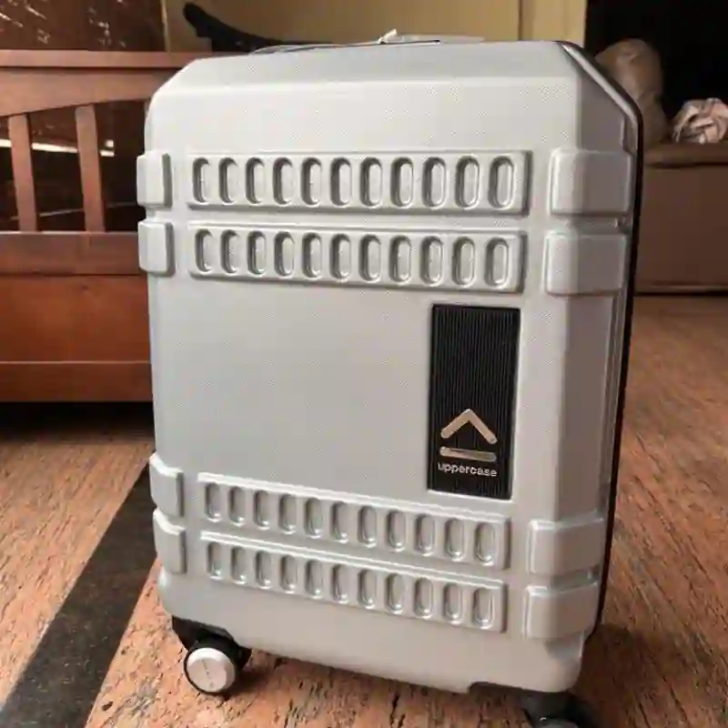 uppercase Bullet medium hard-shell suitcase with TSA lock