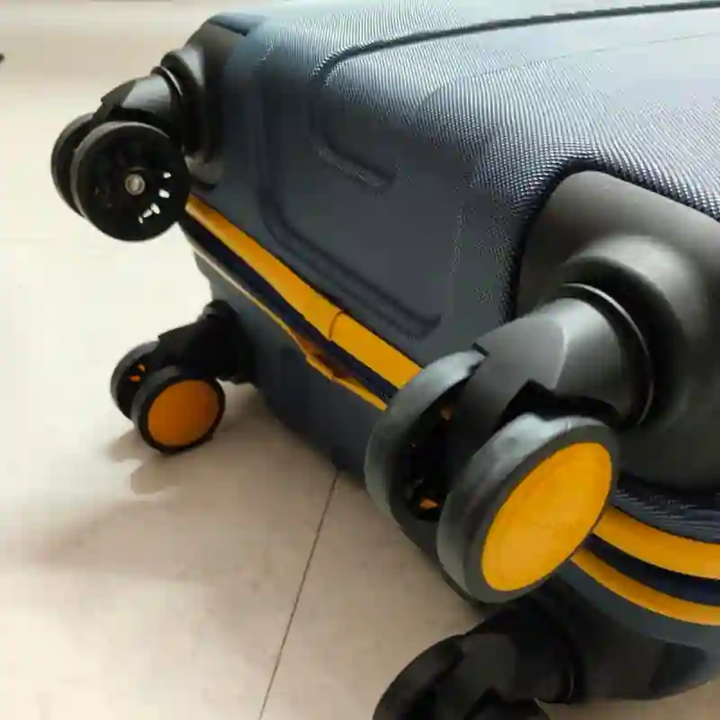 Four wheel spinner trolley bag wheel quality